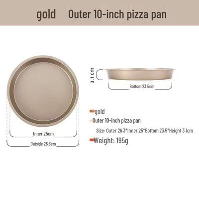ZISIZ Okrągłe Formy do Pieczenia Pizzy