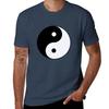 Yinyang Symbol Tshirt Minimalist Casual Short Sleeve Top