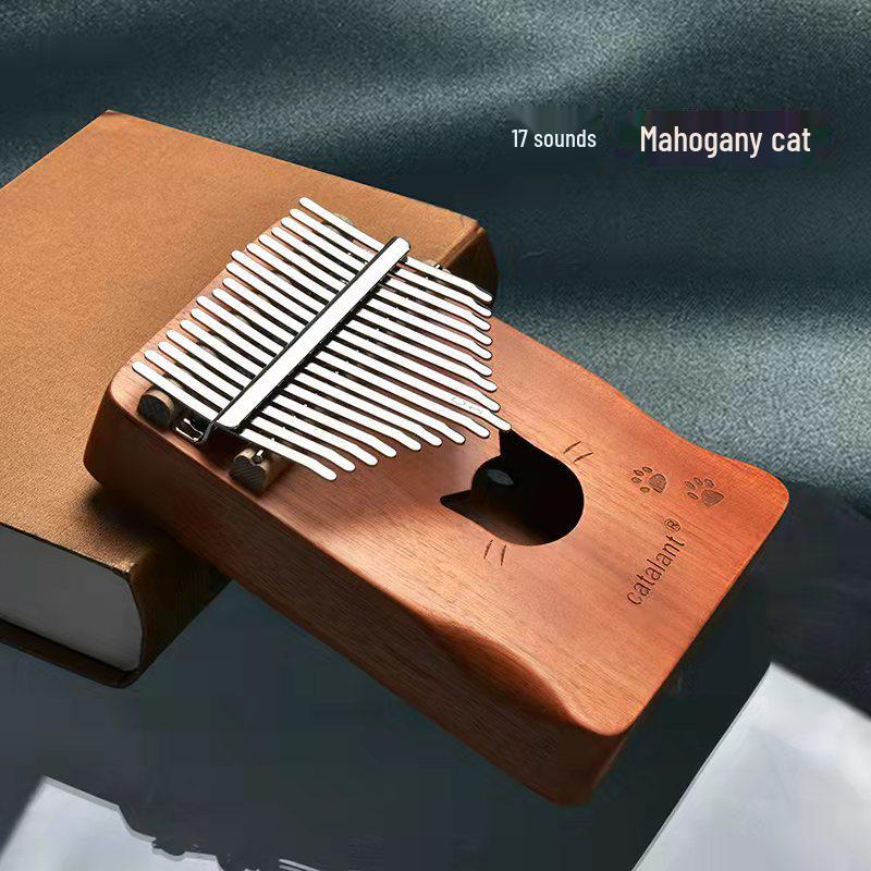 17/21-Ton Daumenklavier Kalimba - Beliebtes kleines Musikinstrument Souvenir