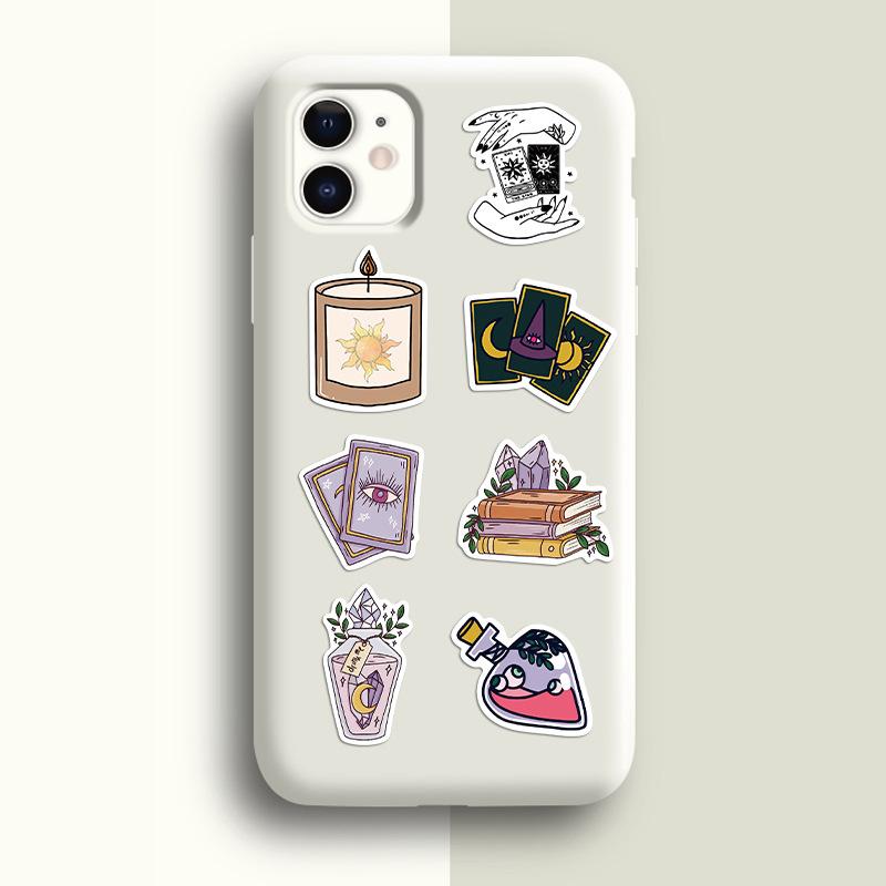 50pcs Magic Witch Beauty Art Cartoon Sticker DIY Phone Laptop Luggage Skateboard Graffiti Decals