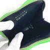 BVLGARI AMBUSH Logo Heart Wallet Coin Compartment coin purse Leather Green