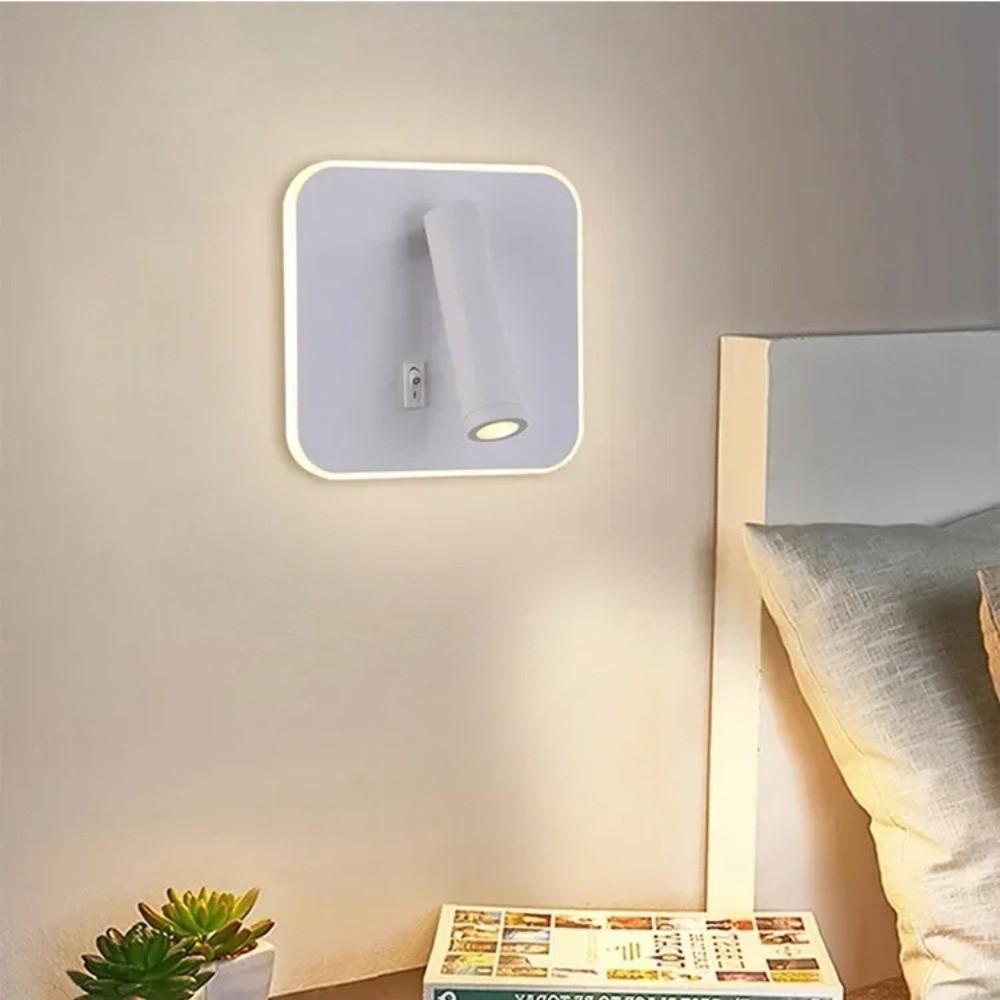 350 Degree Rotating Reading Wall Lamp Dual Switch Rotating Light Creative LED Wall Light  Corridor