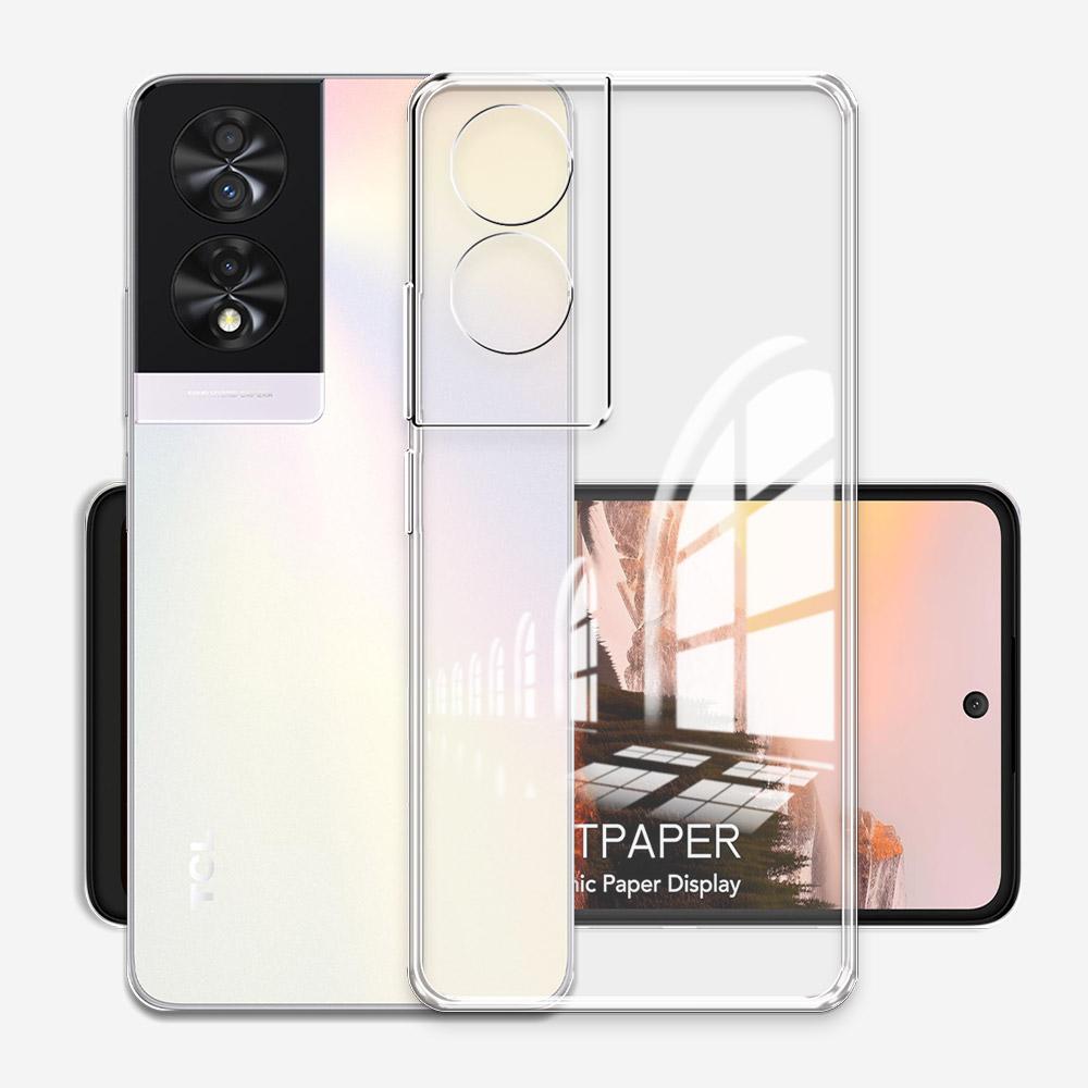Για TCL 40 NxtPaper 4G θήκη πίσω καλύμματος διαφανείς μαλακές θήκες τηλεφώνου σιλικόνης σε TCL 40 NxtPaper διαφανές Coque για TCL 40NxtPaper Funda