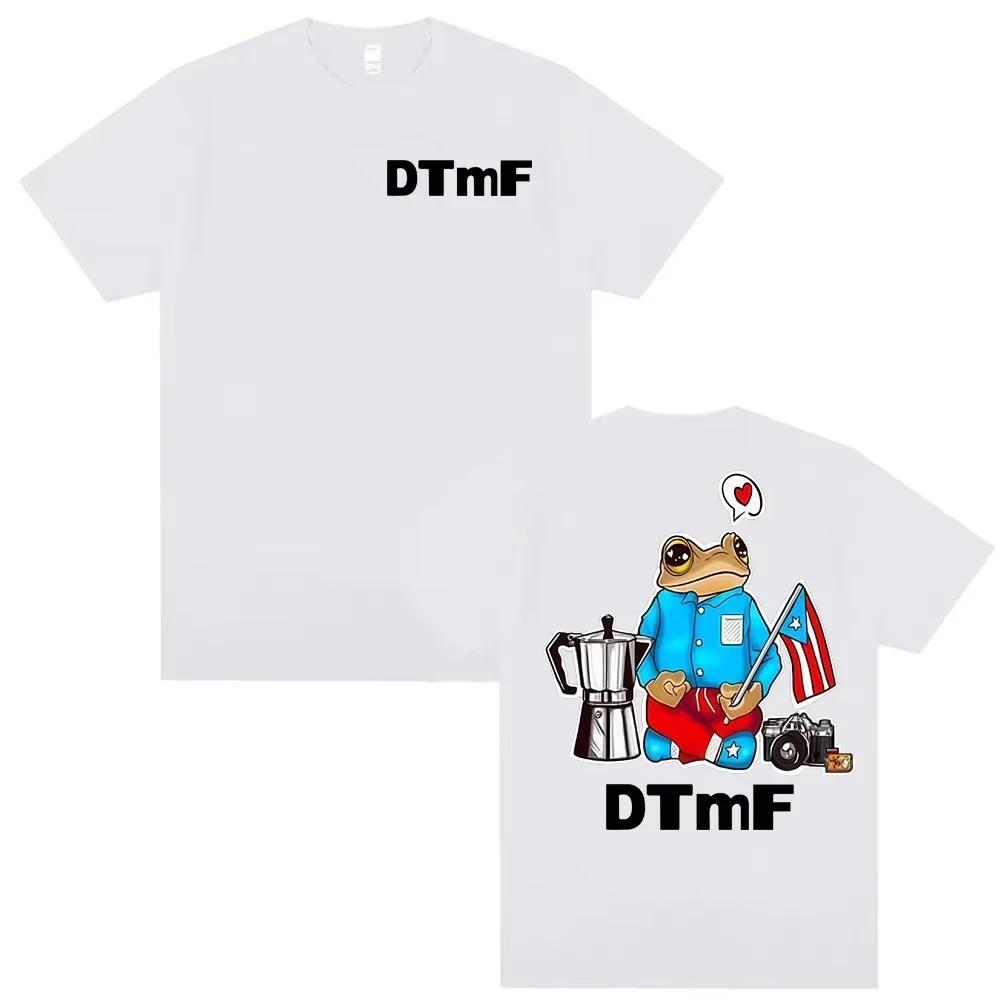 Rapper Bad Bunny Debi Tirar Mas Fotos DTMF Album Graphic T Shirt Men Women Clothing Vintage Harajuku Classic T-shirts