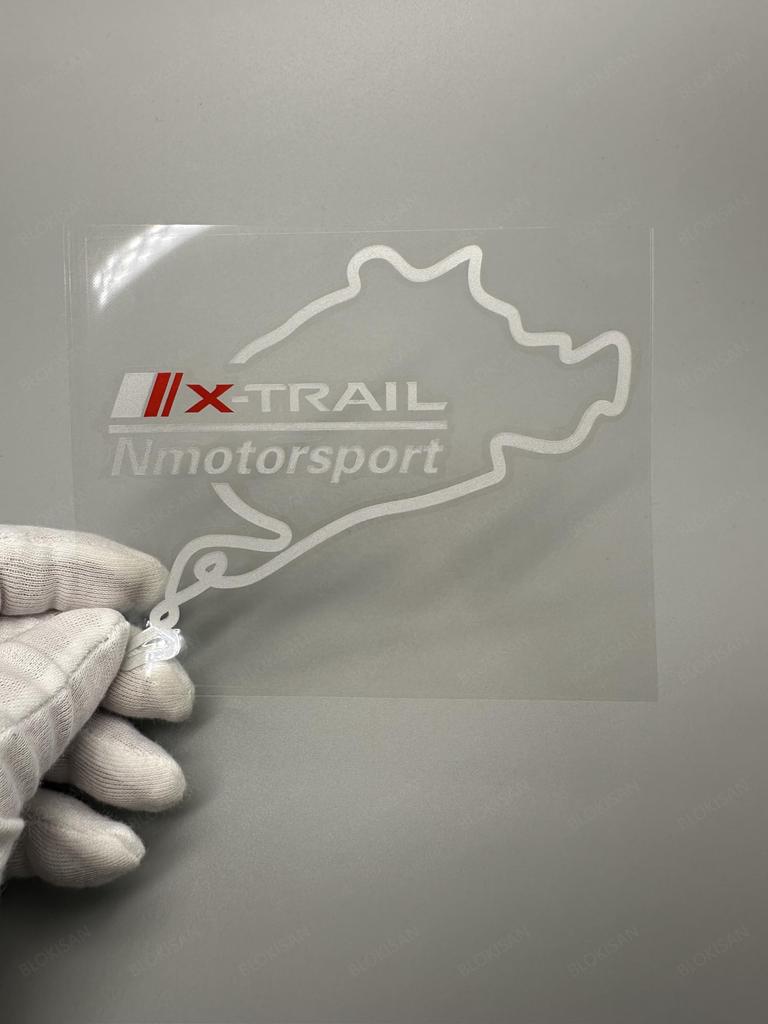 Fuel Spout Cover Sticker, X-Trail, Rear Glass, Rear T31, T32, T33, Applicable To All
