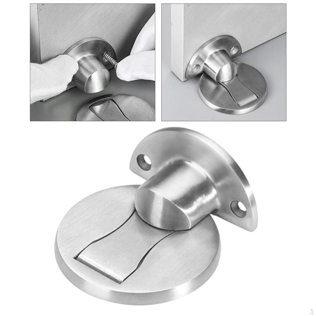 Door Stopper Non Punching Stop Wedge Holder office and Toilet
