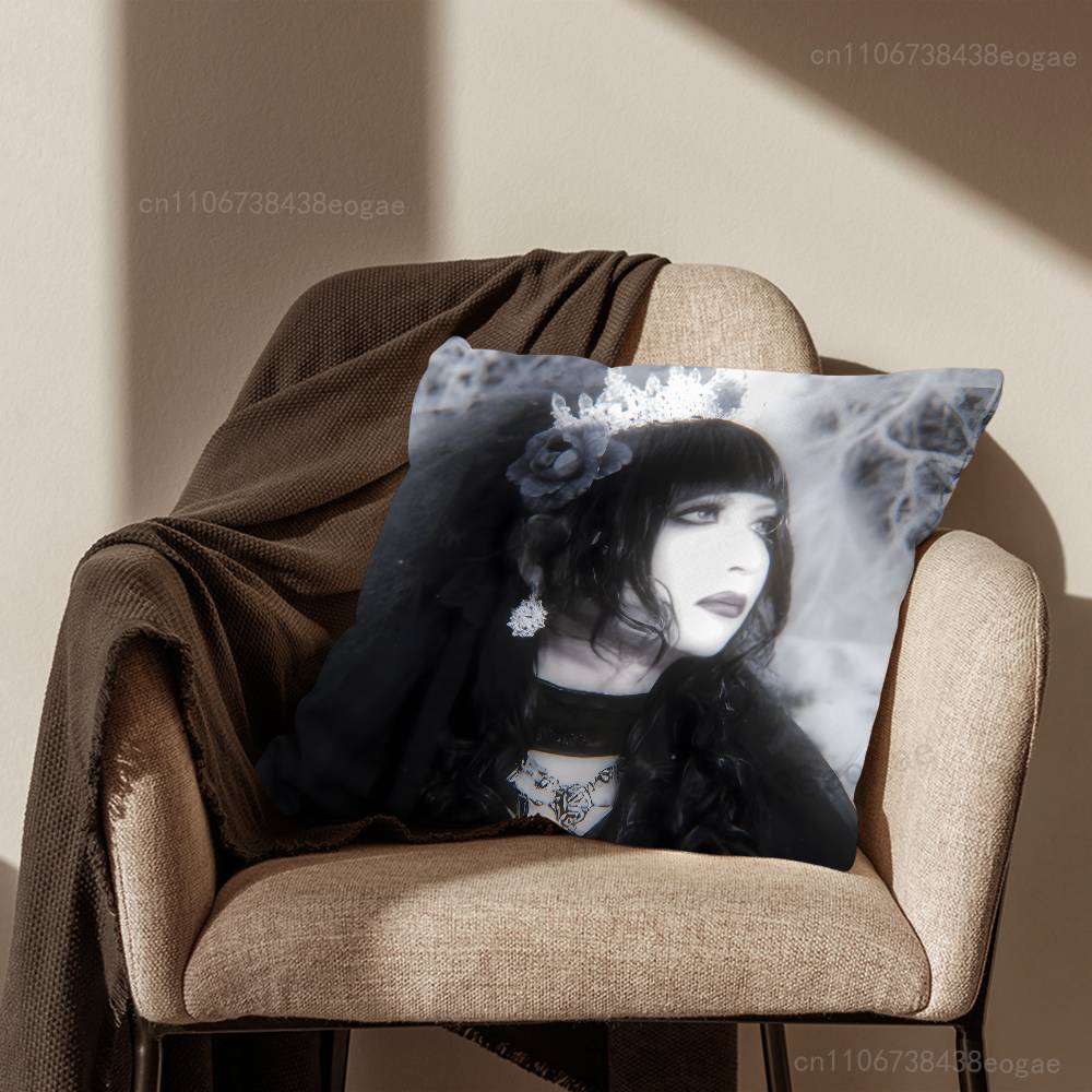 Rock Band M-Malice M-Mizer Throw Pillow Case Living Room Sofa Cushion Cover For Home Bedroom Decoration And Protector