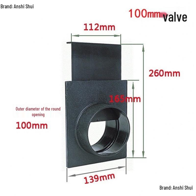 Industrial Vacuum Cleaner Accessories: Dust Collector Adapter, Belt Sander Dust Collector, Three-way Pipe Damper, Valve Crusher