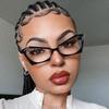 Vintage Anti Blue Light Optical Cat Eye Butterfly Glasses - Women Luxury Brand Designer Myopia Prescription New Sexy Eyewear Frame