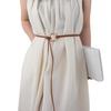 Imitation Belt Fashion Lace-up Decorative Waistband Leather Accessory