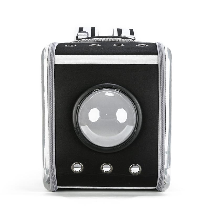 

Рюкзак-сумка для кошек, портативная сумка для кошек и собак, для выхода на улицу, зимняя космическая капсула, теплая, прозрачная, дышащая, складная, для путешествий 34*30*40cm