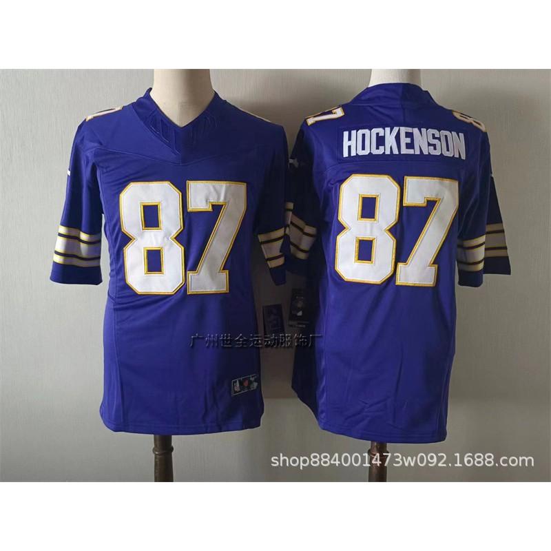 Vintage Viking Football Jersey Retro Embroidered Team Sports Uniform Men Women Rugby Training Wear
