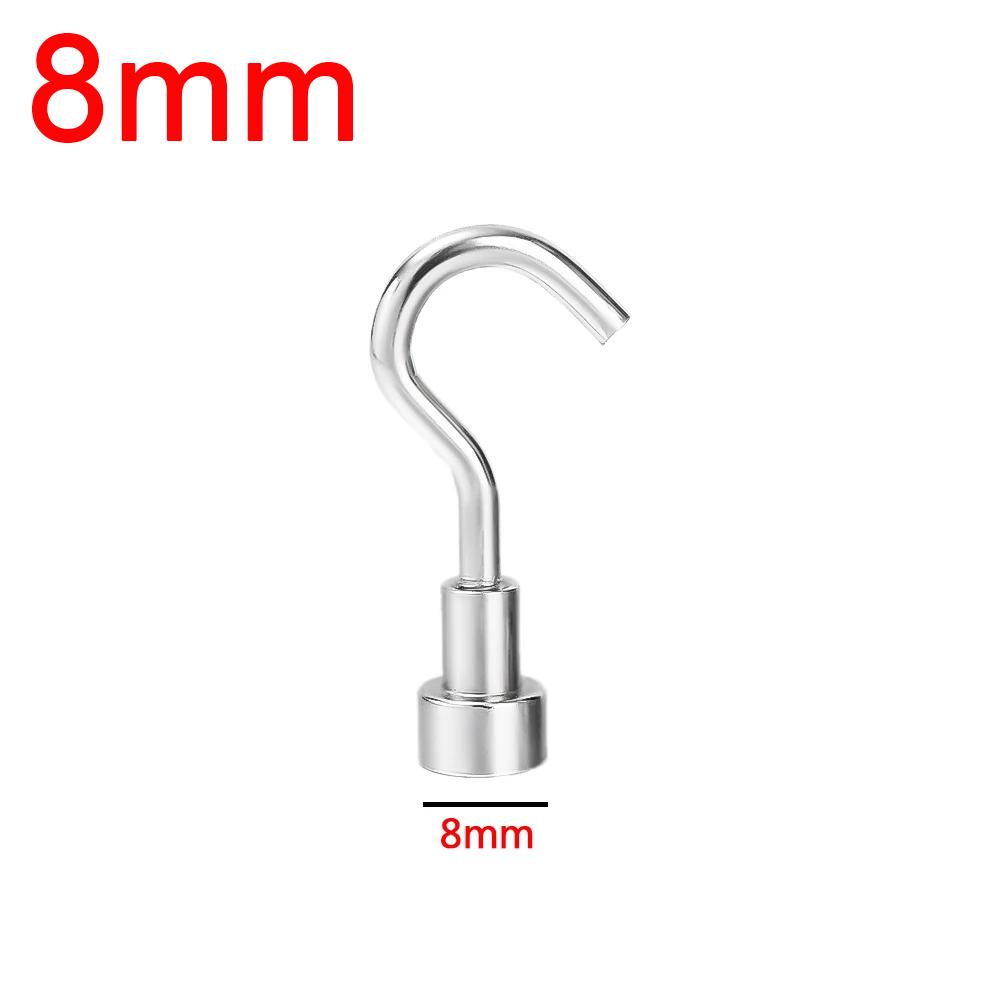 12/1 szt. Mocny hak magnetyczny ścienny praktyczny hak nośny wieszak na klucze płaszcze kubki do zawieszania przechowywanie organizacja domu kuchni