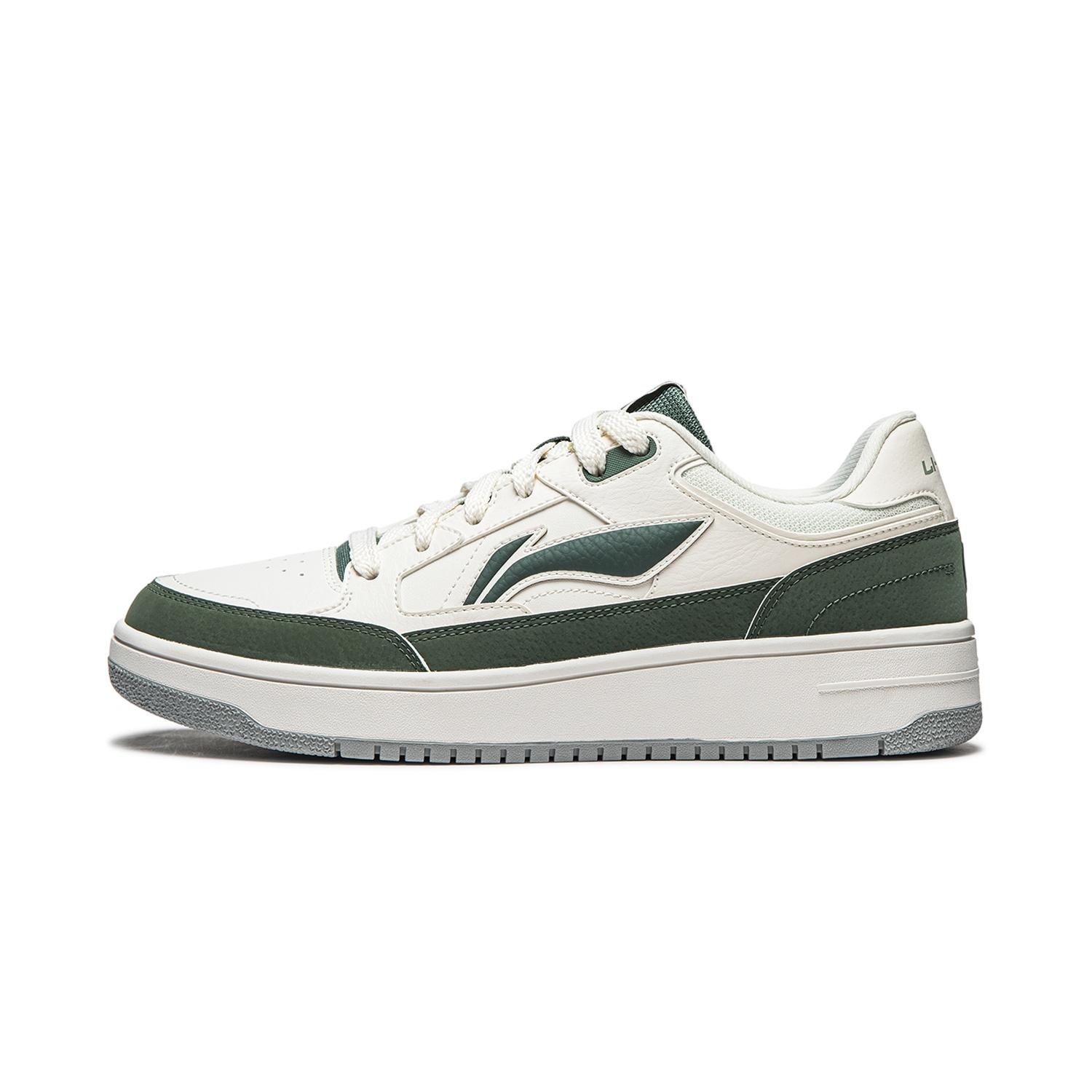 Li-Ning Tianji White Dark Green Men s AGCU095-2 EU 45
