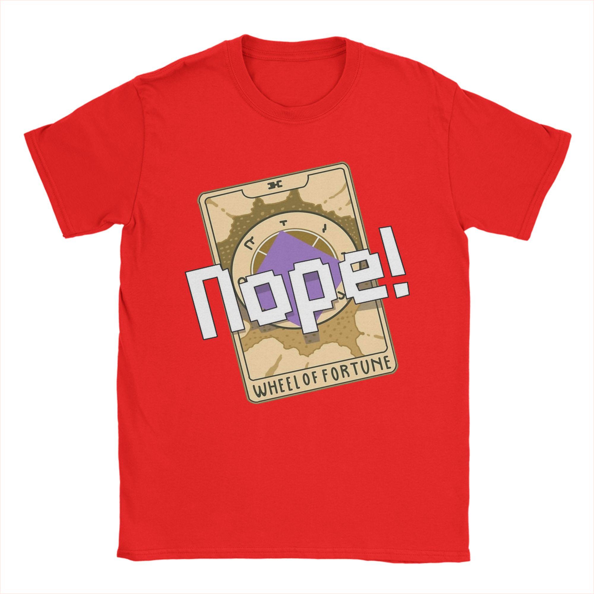 

Vintage Balatro Game Nope TShirts for Unisex Round Neck 100 Cotton T Shirt Short Sleeve Tees Gift Idea Clothes L