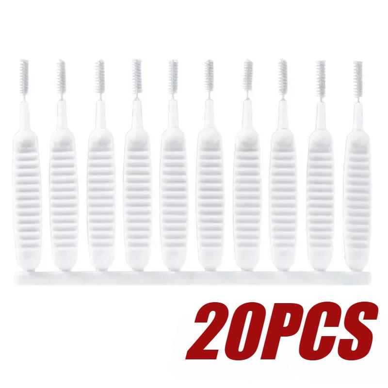 30PCS Shower Head Cleaning Brush Bathroom Nozzle Washing Anti Clogging Mini Brush Pore Phone Hole Brush Cleaner Toilet Accessory