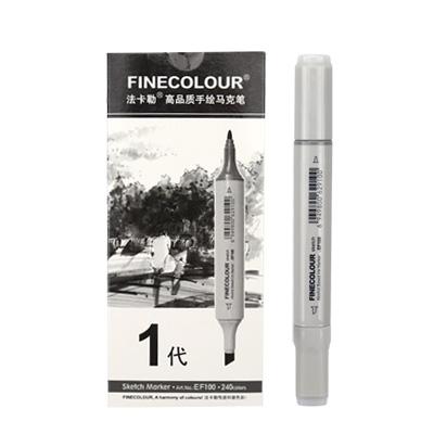 Finecolour Replacement EF100/EF101/EF102 Generation Art Marker Head Replaceable Big Oblique Nib/Small Round Nib For Marker Pen