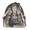Kids Cartoon Villain Mini Backpack Floral Print Cute Small Rucksack Student School Bag