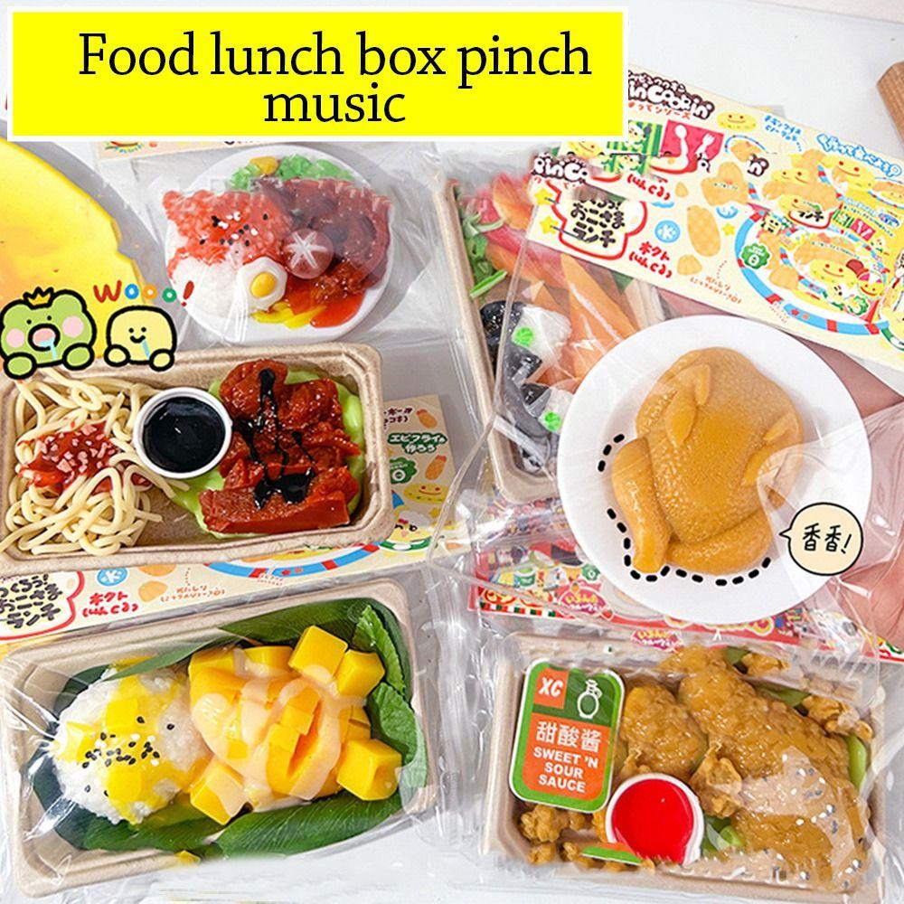 Simulation Food Squeeze Toys TPR Stress Toy New Fried Chicken Decompression Toys Adult