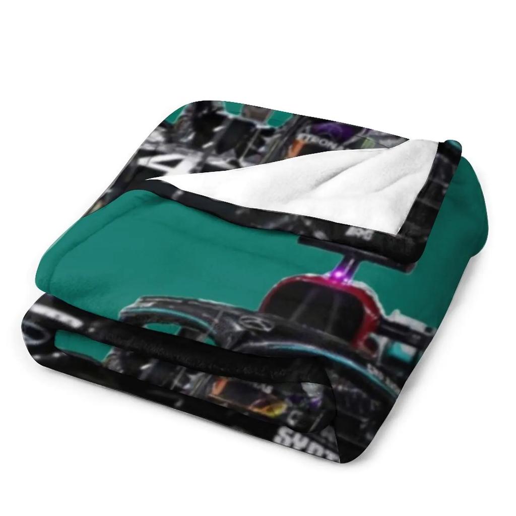 Lewis Hamilton 2021 Throw Blanket Luxury Brand Blanket sofa For Sofa