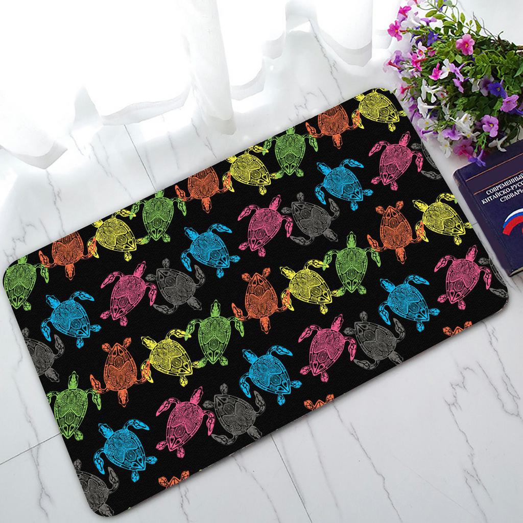 Underwater World Tortoise Sea Turtle Turtles Ocean Animal Doormat Floor ...