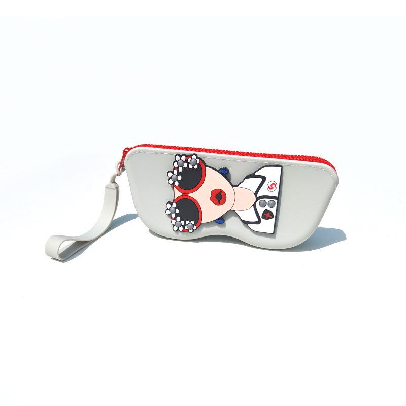 Foldable Silicone Sunglasses Storage Pouch - Large Capacity Protective Case