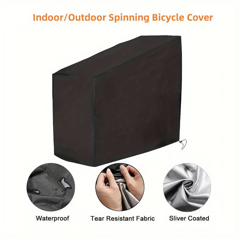 Waterproof & Dustproof Exercise Bike Cover - Perfect For Indoor/Outdoor Use, Durable Polyester Material