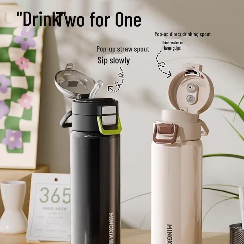 Mingxia Dual-Drink Insulated Bottle