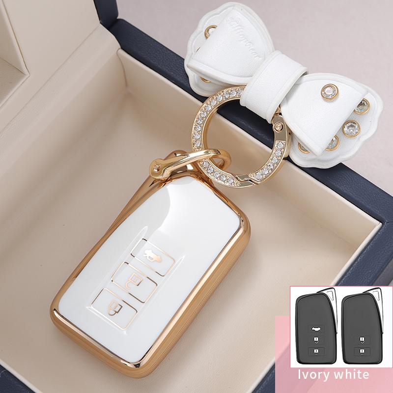 New Tpu Auto Smart Key Fob Cover Case Housing Remote Fit For Lexus Nx Is Rx Es Gx Lx Ls Ux Gs 200 260 300 350 Nx200 Nx300 Rx350 Es300 Keyless
