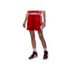 SS24 Dri-Fit Color Block Logo Print Lace-Up Quick-Dry Casual Sports Basketball Shorts Women Shorts Red White HF1072-658