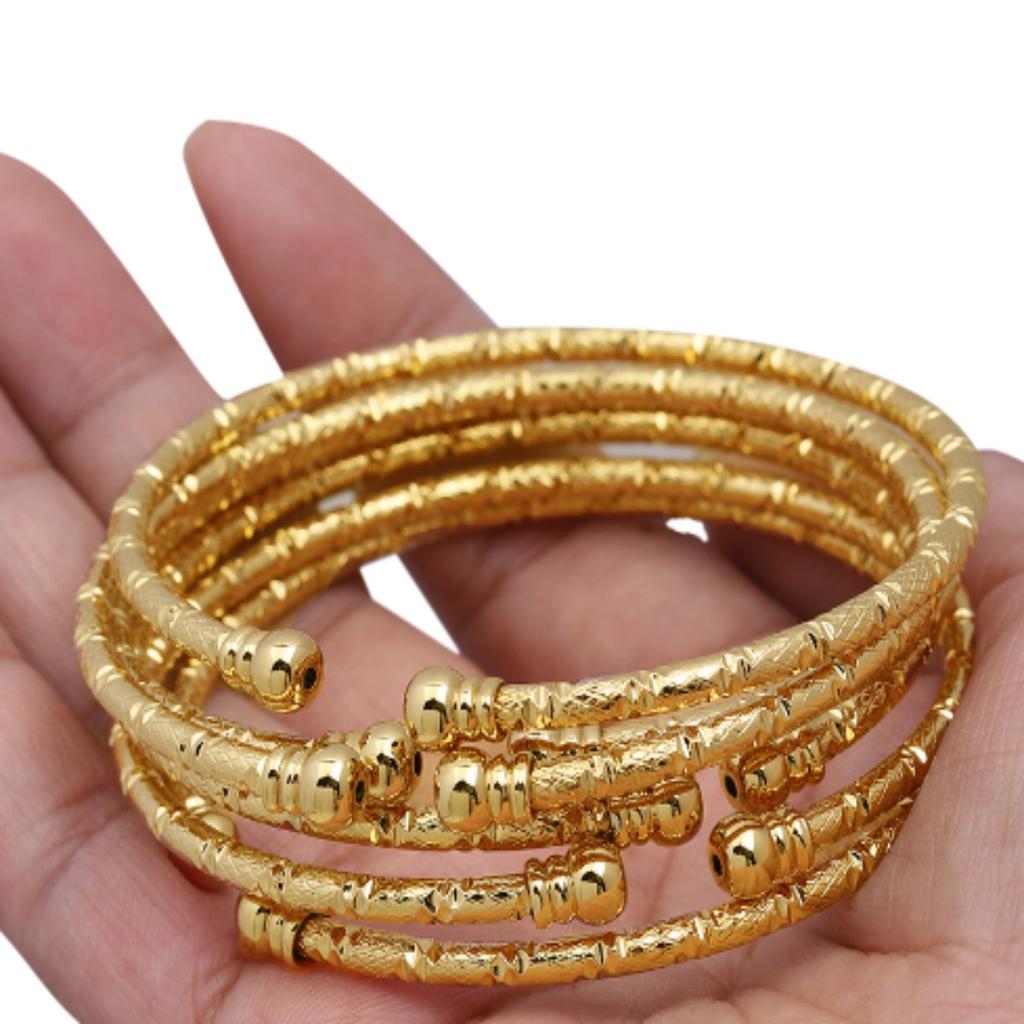Modern Punk Bracelet Bridal Bracelets Geometric Arm Bracelet Wrist Jewelry Alloy Texture Present for Women and Girls