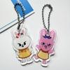 Stray Kids SKZOO Pudding Series Acrylic Keychain Cute Cartoon Animal Character Ball Chain Bag Pendant Fan Merchandise Gift for STAY