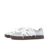 adidas VL COURT 2.0 Sweet Silver Whisper, Special Shopping Bag Lightweight Low Top Skateboard Shoes Unisex Silver White JS3003(Team920-BOX)