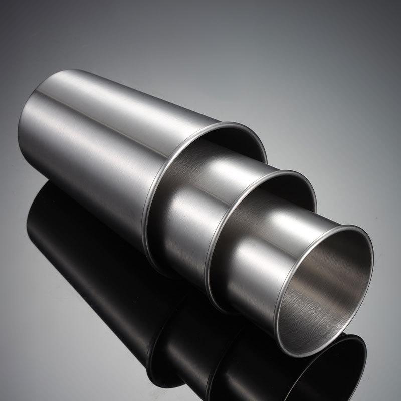 X304 Stainless Steel Beer Cup 5-piece Set Multi-specification Vacuum Titanium Plating Set Ins Pint Cup Gift