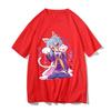 No Game No Life Shirts Manga/Comic 100% Cotton Short Sleeve T Shirts Female/Male Simple Painting Kawaii/Cute Four Seasons O-Neck