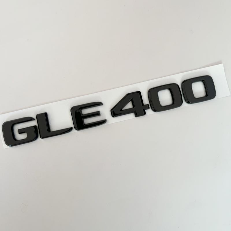 

Car ABS Trunk Letters Logo Badge Emblem Decal Styling Sticker For Mercedes Benz GLE GLE53 GLE350 GLE400 GLE450 W166 W167 4 Matic