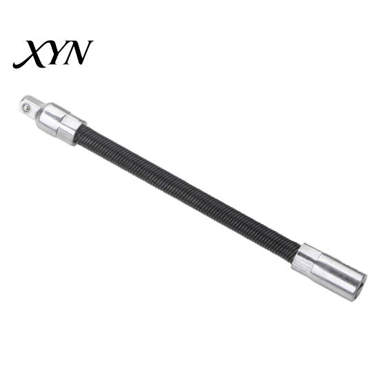 Flexible Extension Bar 1/3Pcs Shaft Bar, 3/8" 1/4" 1/2" Drive Bendable Tight Space Wrench Extender Socket Extender, Electric Connection Rod for Spaces