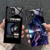 Jujutsu Kaisen Megumi Mobile Phone Case for Samsung Galaxy A56 55 54 53 52 51 36 35 34 23 16 15 5G Glass Colorful Cover Pretty