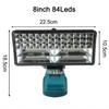 Sturdy ABS Construction 1884W Cordless LED Work Light for Various Applications