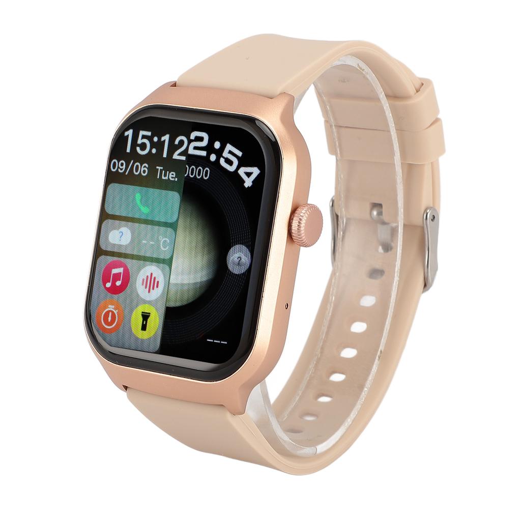 Intelligent Watch IP67 Water Resistant 2.01 Inch Screen Multiple Sport Modes Bluetooth Calling Music Playback for Daily