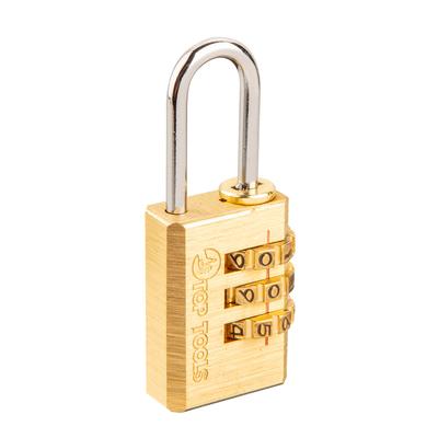 21mm Luggage Combination Padlock, 3-Digit Code