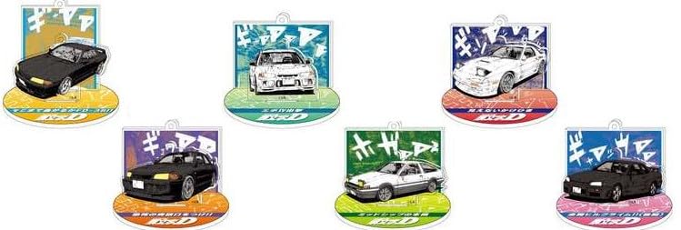 

Initial D Эффект Акриловая Подставка Набор из 6 Гача Том 5