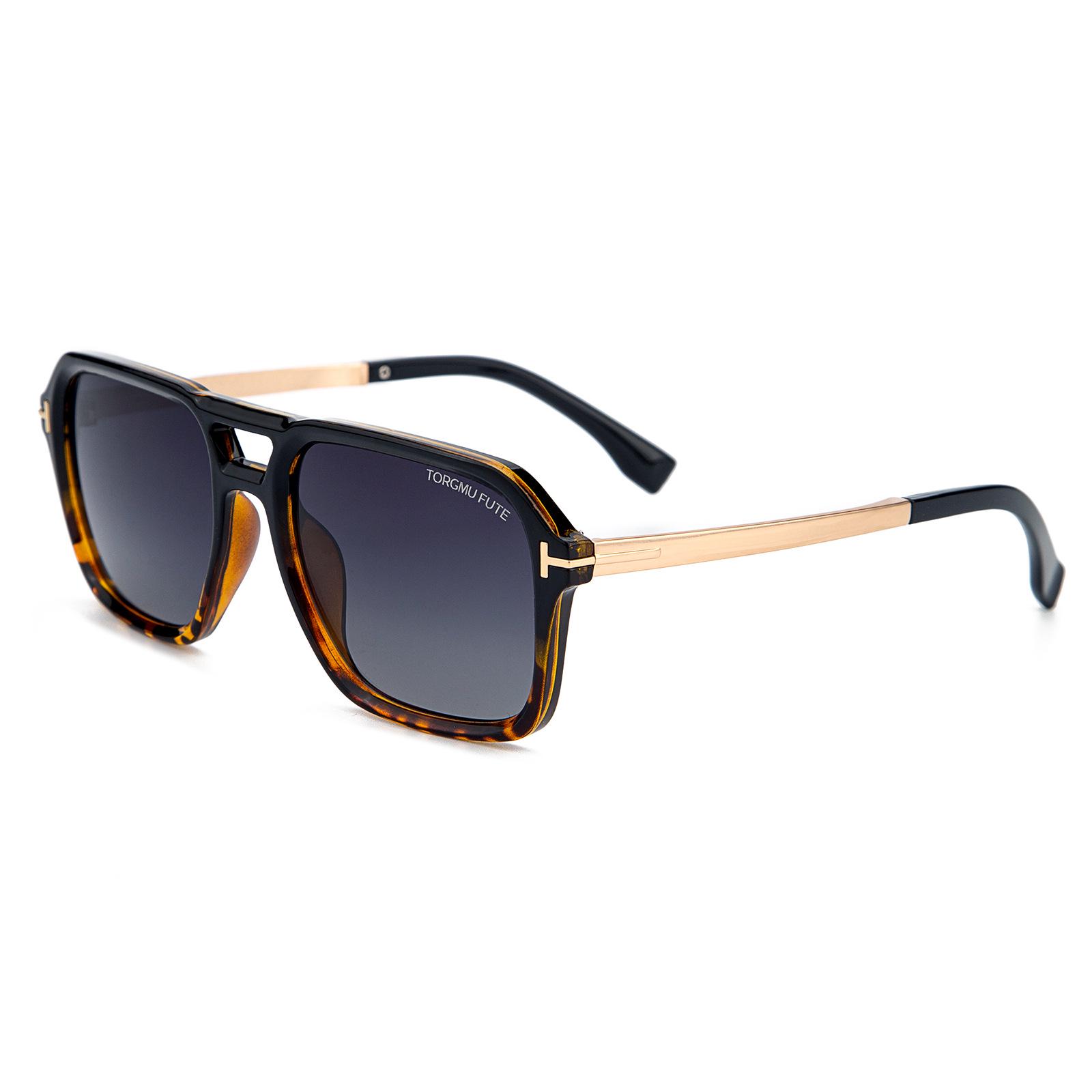 Women s Retro Full Diamond Square Sunglasses - High-End Gift Box