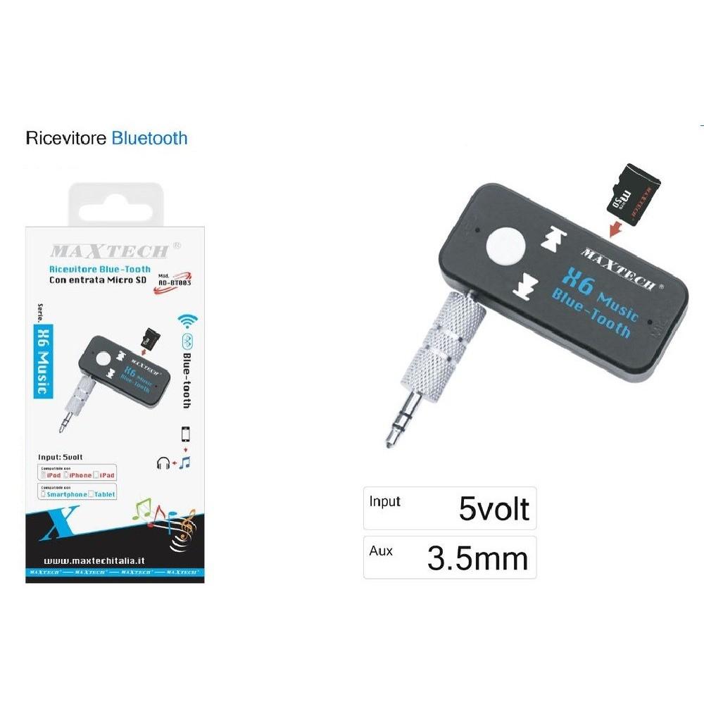 Ricevitore Auto Casa Audio Mono Musica Wireless Bluetooth 3,5 Mm - Foto 9