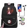 Anime Bookbag Teenage Backpack Unisex School Bags for Boy Girl Mochilas Cartoon Printing Laptop Bagpack Back To School Rucksack
