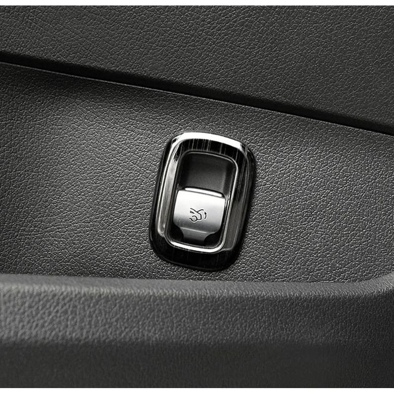 Hot Interior Mouldings For Mercedes Benz C Class W206 2022 2024 Car Center Console Trunk Tailgate Switch Button Frame Cover Deco