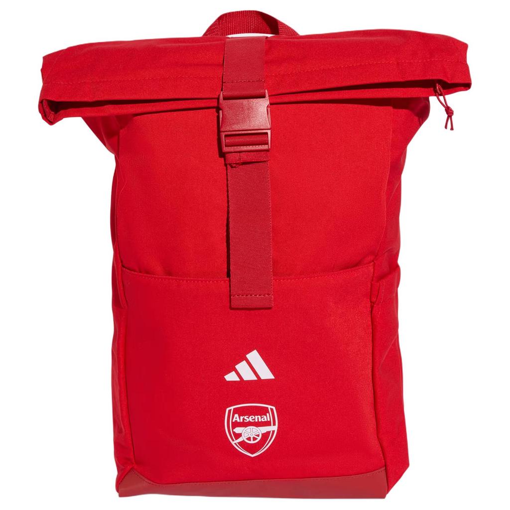 Adidas Arsenal Polyester Backpack Unisex Scarlet & White JY4600