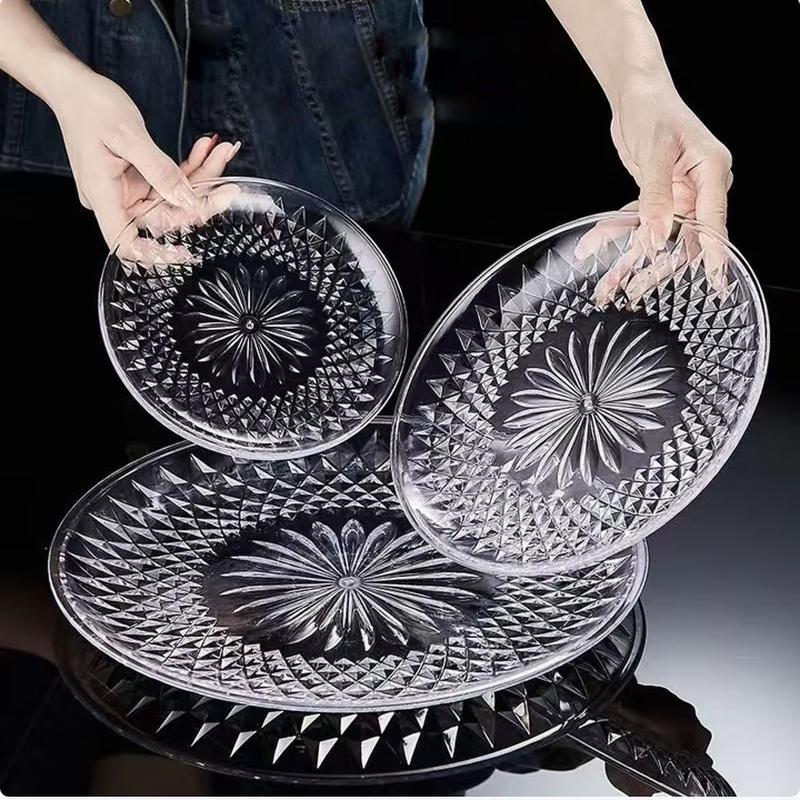 SIFAR Acrylic Fruit & Dessert Platter