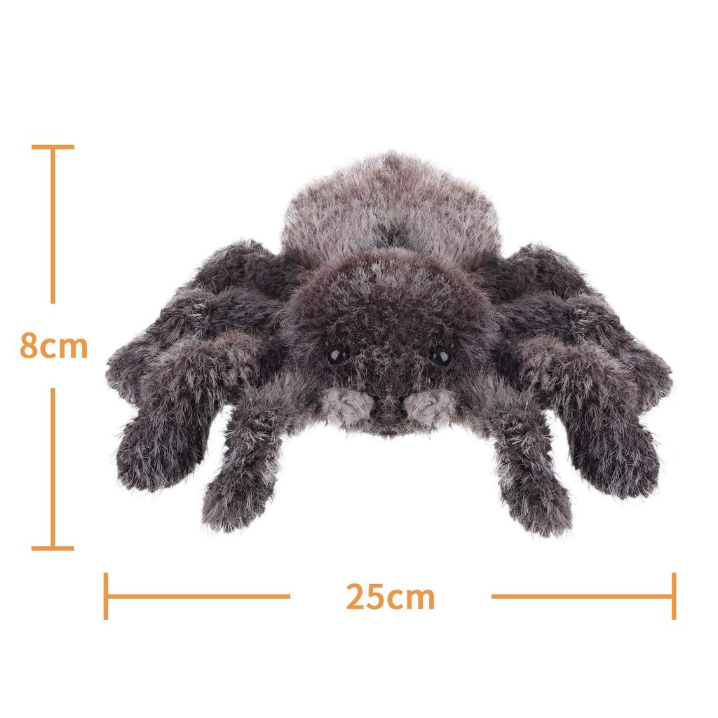 Apricot Lamb Devil Spider Plush Toy for Soft and Cute Stuffed Animal for Babies and 25cm Plush Devil Spider Children, Boys,
