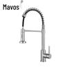 Marvoss 304 Stainless Steel Pull-Out Spring Kitchen Faucet